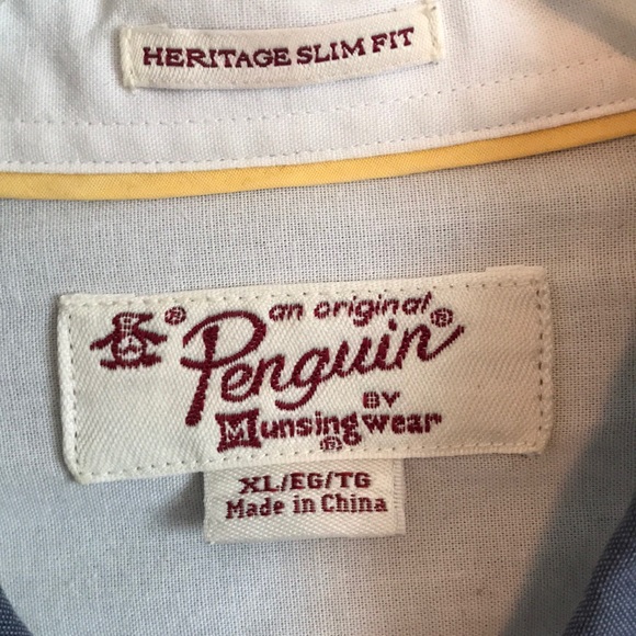 Men’s Penguin Dress Shirt - Picture 3 of 4